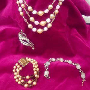 Vintage costume jewelry lot